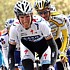 Andy Schleck pendant la premi�re �tape du Criterium International 2009